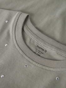 NAME IT Rhinsten T-shirt Bea Shadow